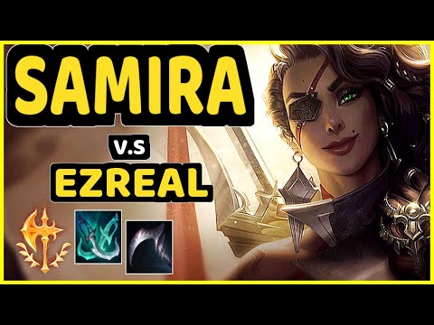 APOLLO (SAMIRA) vs EZREAL - BOTTOM ADC GAMEPLAY - NA Ranked MASTER