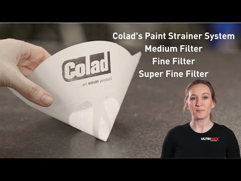 Paint Strainer, 125 Micron Synthetic Filter
