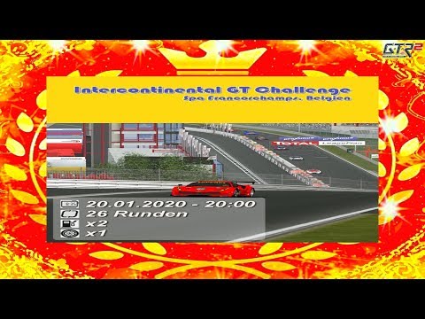 GTR2 Kölschbierbude: GT Challenge - Spa '04/Start 20:02h 20-01-2020 Race 03