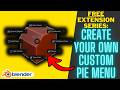 Custom Pie Menus In Blender FREE Extensions