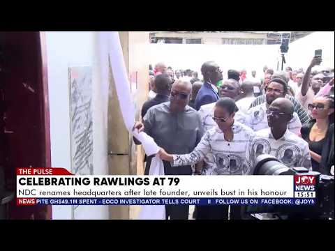 NDC renames headquarters after late founder, unveils bust in his honour | The Pulse (22-6-26)