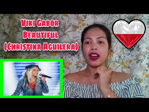 Viki Gabor - Beautiful (Christina Aguilera) | REACTION