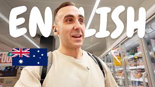 Learn English by visiting an Australian grocery store | Comprehensible Input | English Lesson Vlog