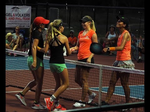 ProPickleball 2019 Florida Grand Slam WDOpen Gold Simone Jardim/ Carr v. L Waters/ Anna Leigh Waters