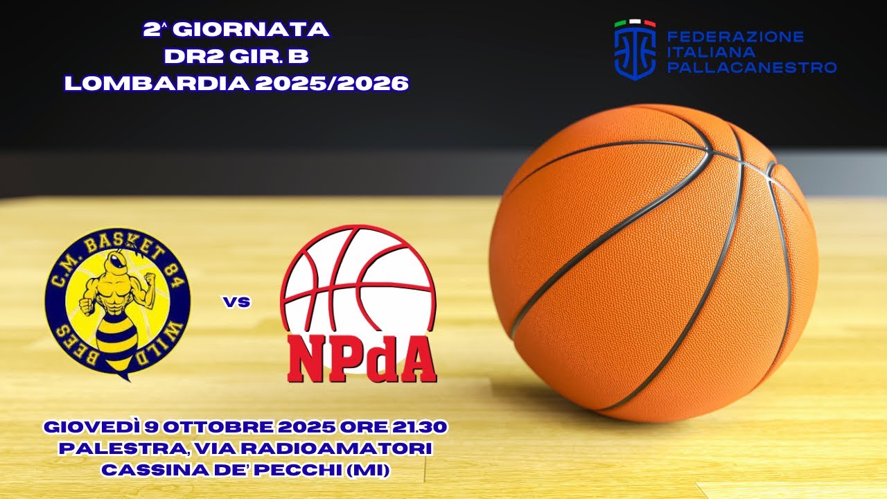 CM84 Basket Cassina vs Nuova Pallacanestro dell'Adda