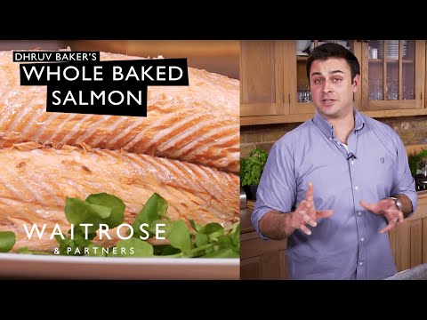 How To Make A Whole Baked Salmon | Waitrose