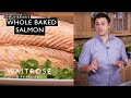How To Make A Whole Baked Salmon | Waitrose