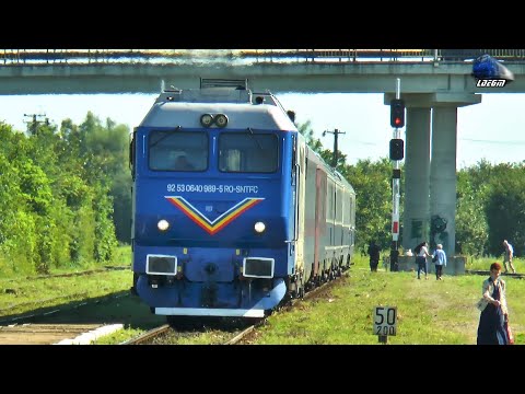 Piranda GM 64-0989-5&IR1945"Liviu Rebreanu" Mangalia-Satu Mare in Gara Satu Mare Station10 July 2020