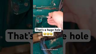 Before hitting the road,  don’t forget to check your oil #engine #failure #fyp #shorts
