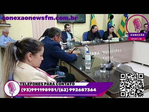 Câmara Municipal de Faina dia 11/03/25 votação do projeto 333/25 e onz