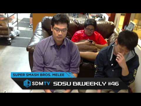 SDSU Biweekly #46 - Trichael Man (Fox) vs. Yoshi (Sheik) - Singles Losers Semis - Smash Melee