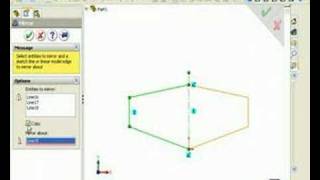 SolidWorks Tutorials by SolidProfessor Sketch Mirroring