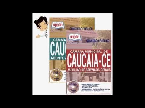 Apostilas Câmara de Caucaia /CE 2016 - Auxiliar Serviços e Agente Administrativo