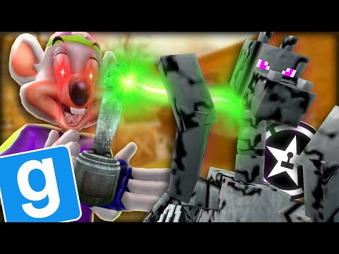 Let's Play Gmod TTT: New Weapon Turns Us to Stone