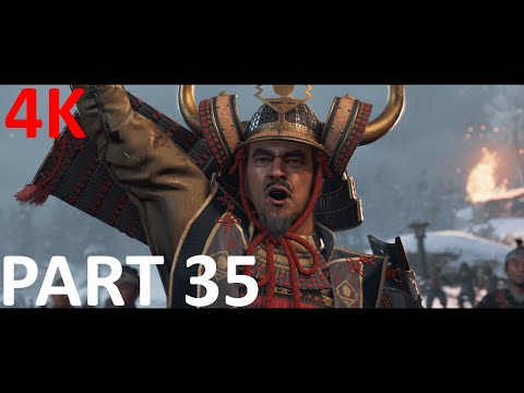 GHOST OF TSUSHIMA Walkthrough Gameplay Part 35 (FULL GAME) (4K) (60FPS) No Commentary