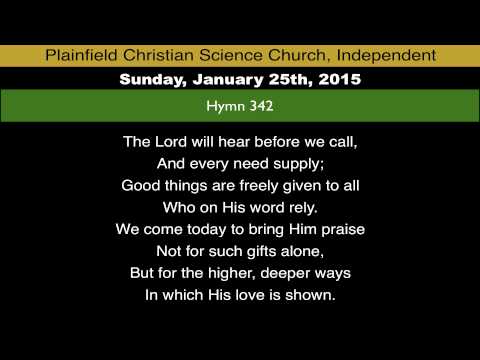 Hymn 342 from Sunday, January 25th, 2015