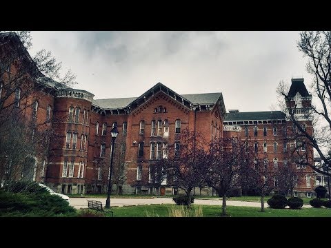 Creepy abandoned lunatic asylum - The power is on??🤔