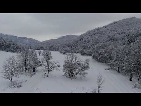 Winter in the Gurghiu Mountains, Transylvania