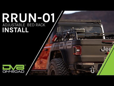 DV8 Offroad | RRUN-01 Adjustable Bed Rack Install