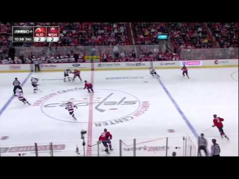 Andrei Loktionov goal 2-2 Feb 21 2013 NJ Devils vs Washington Capitals NHL Hockey