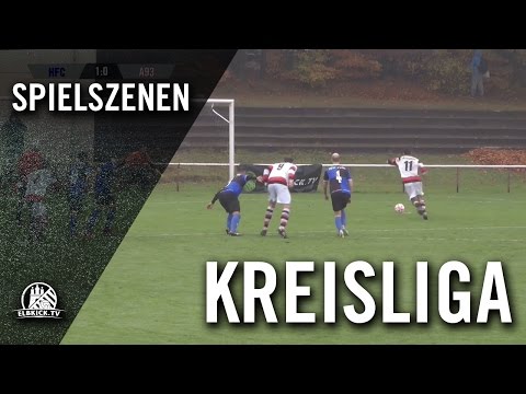 HFC Falke - Altona 93 II (Kreisliga 2) - Spielszenen | ELBKICK.TV