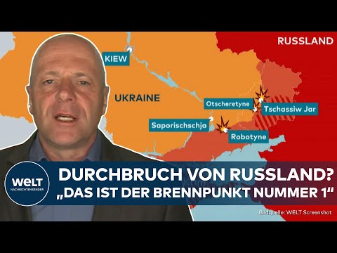 PUTINS KRIEG: Durchbruch von Russland droht! Lage an der Front verschlechtert sich für Ukraine!