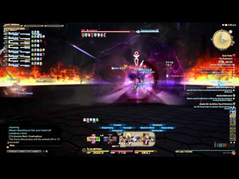 FINAL FANTASY XIV: A Realm Reborn Raid Highlight | She touched the butt