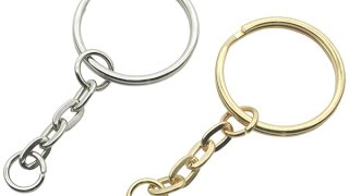 How To Put On A Key Chain Ring - Done Easy