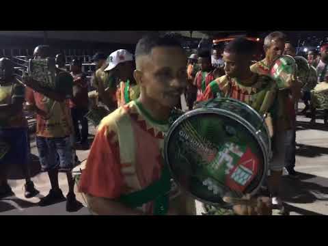 Ensaio da bateria da Grande Rio na Sapucaí para o carnaval 2020!
