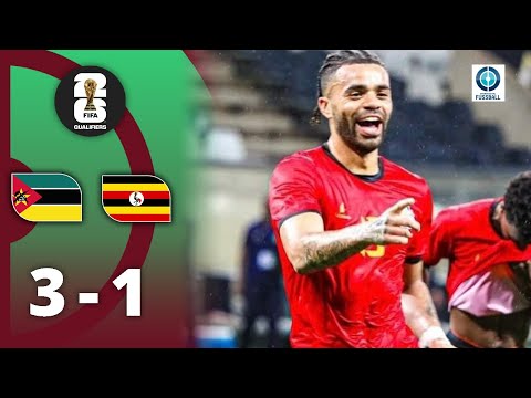 Ratifo trifft! Mosambik dominiert Uganda | Mosambik - Uganda
