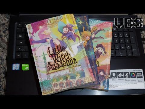 Unboxing: Mangá Little Witch Academia comprado na Amazon