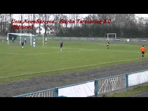 Unia Nowa Sarzyna - Siarka Tarnobrzeg 3-0 20k. III Ligii 14.04.2012r.
