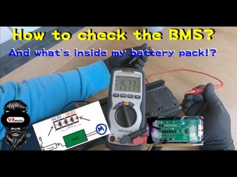 Dead BMS! How to test it? & what's inside my 52V battery pack?