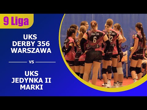 Siatkówka młodziczek: 9 liga. UKS DERBY 356 WARSZAWA - UKS JEDYNKA II MARKI