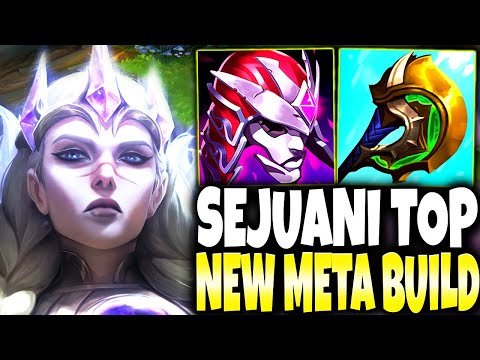 I created the MOST OP NEW META SEJUANI Top Build: MELT 6000HP SION TWICE 🔥 LoL Sejuani s13 Gameplay