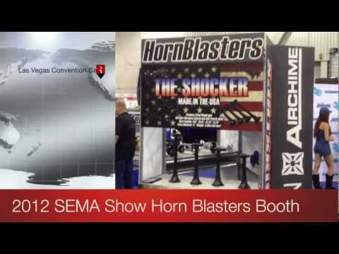 2012 SEMA Hornblasters Shocker Train Horn Kits LOUDEST ON THE MARKET!