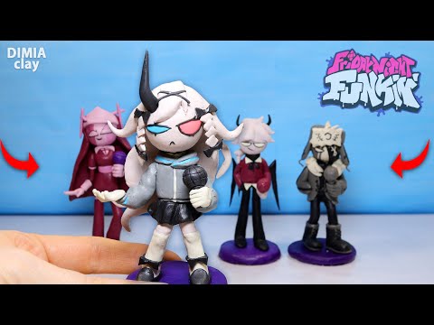 Making Rasazy Sculpture Timelapse - Friday Night Funkin' Mod