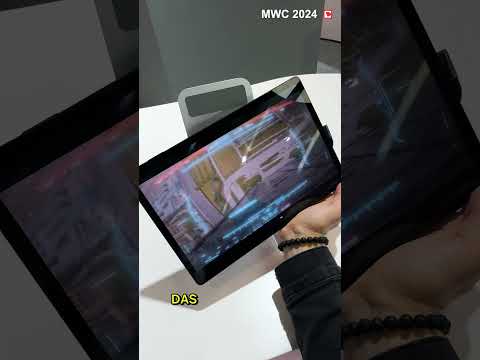 3D auf einem Tablet und das ganz ohne 3D Brille? 🤩 #mwc2024 #zte #nubia #tablet