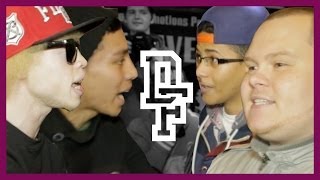 CARLOSS & VILLUN VS BIG J & LEFTY | Don't Flop Rap Battle