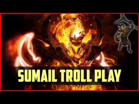 EG.SumaiL Shadow Fiend Troll Play vs Liquid @ Summit 4 DOTA 2