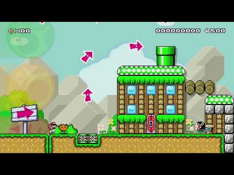 Bonus Level: Roll the Credits! by Javier - Super Mario Maker - No Commentary 1bn