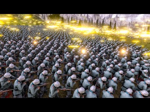 13 000 German Soldiers VS Space Marines in Ultimate Epic Battle Simulator 2 _ Uebs 2