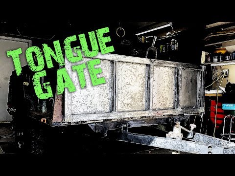 M101 Trailer Build E8 - Installing the Tongue Gate