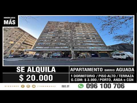 Video de YouTube - Apartamento Alquiler Aguada Montevideo iMas.uy R *
