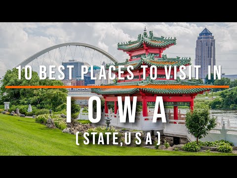 10 Best Places to Visit in Iowa, USA | Travel Video | Travel Guide | SKY Travel