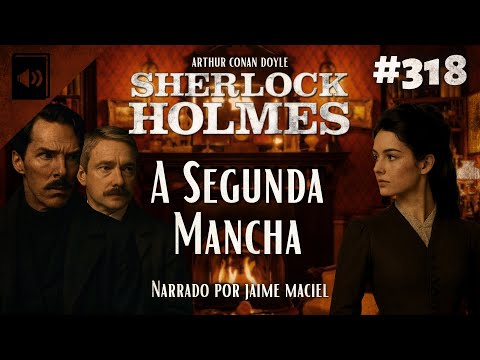 #318 - Audiolivro - Sherlock Holmes: A Segunda Mancha - Arthur Conan Doyle