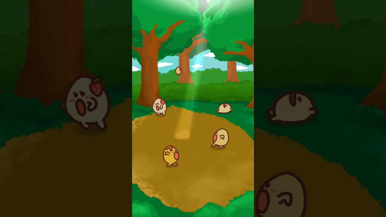 日差しでアチチ🍿