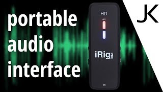 Video thumbnail for iRig Pre HD portable audio interface review by Julian Krause
