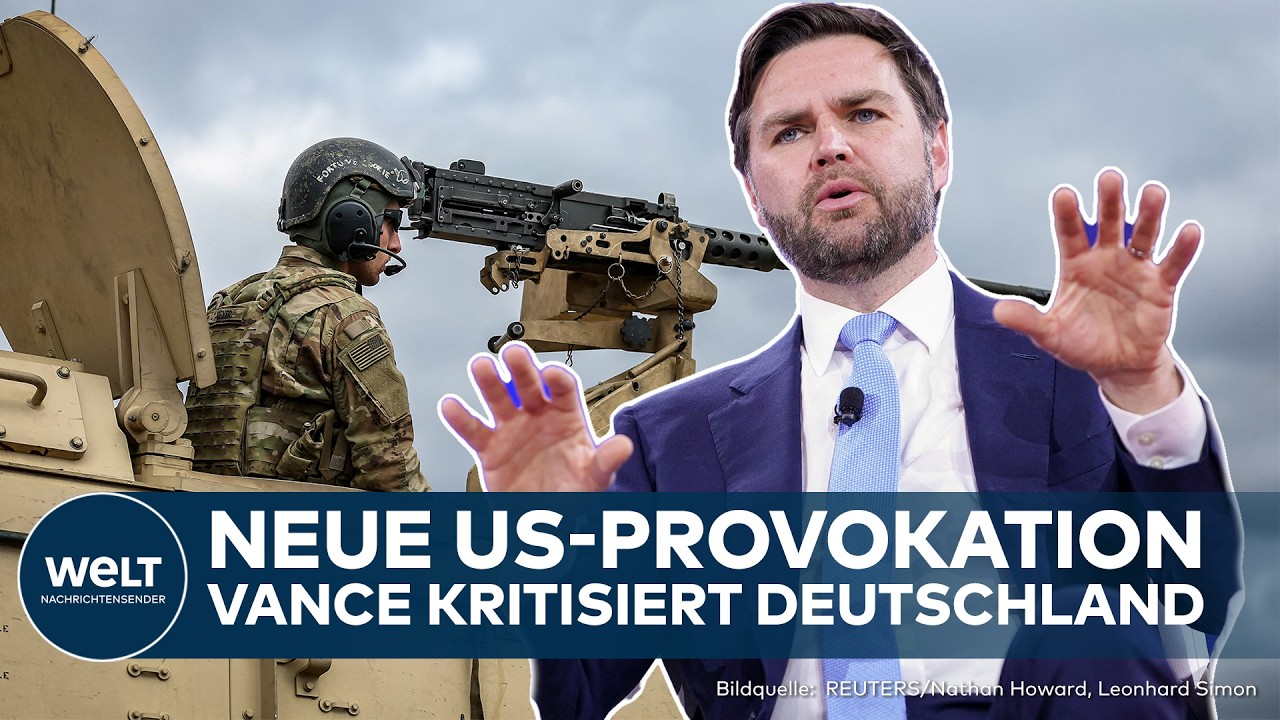 USA: Provocation from Washington! Vance criticizes Germany for its handling of freedom of speech