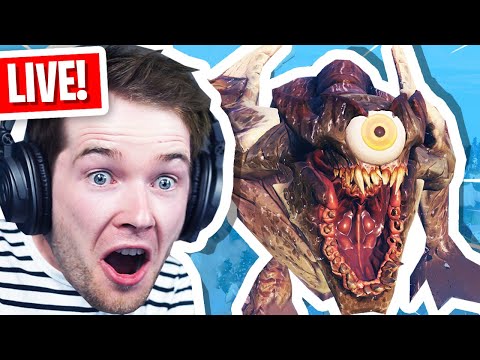 Fortnite ROBOT vs MONSTER Live Event Reaction!